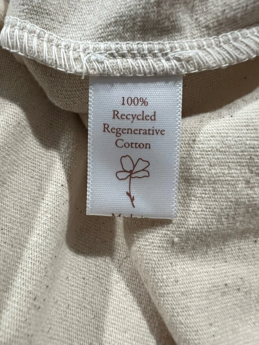 Christy Dawn Farm to Closet Rare Howdy Armadillo Regenerative Cotton T-Shirt XL - Picture 7 of 8
